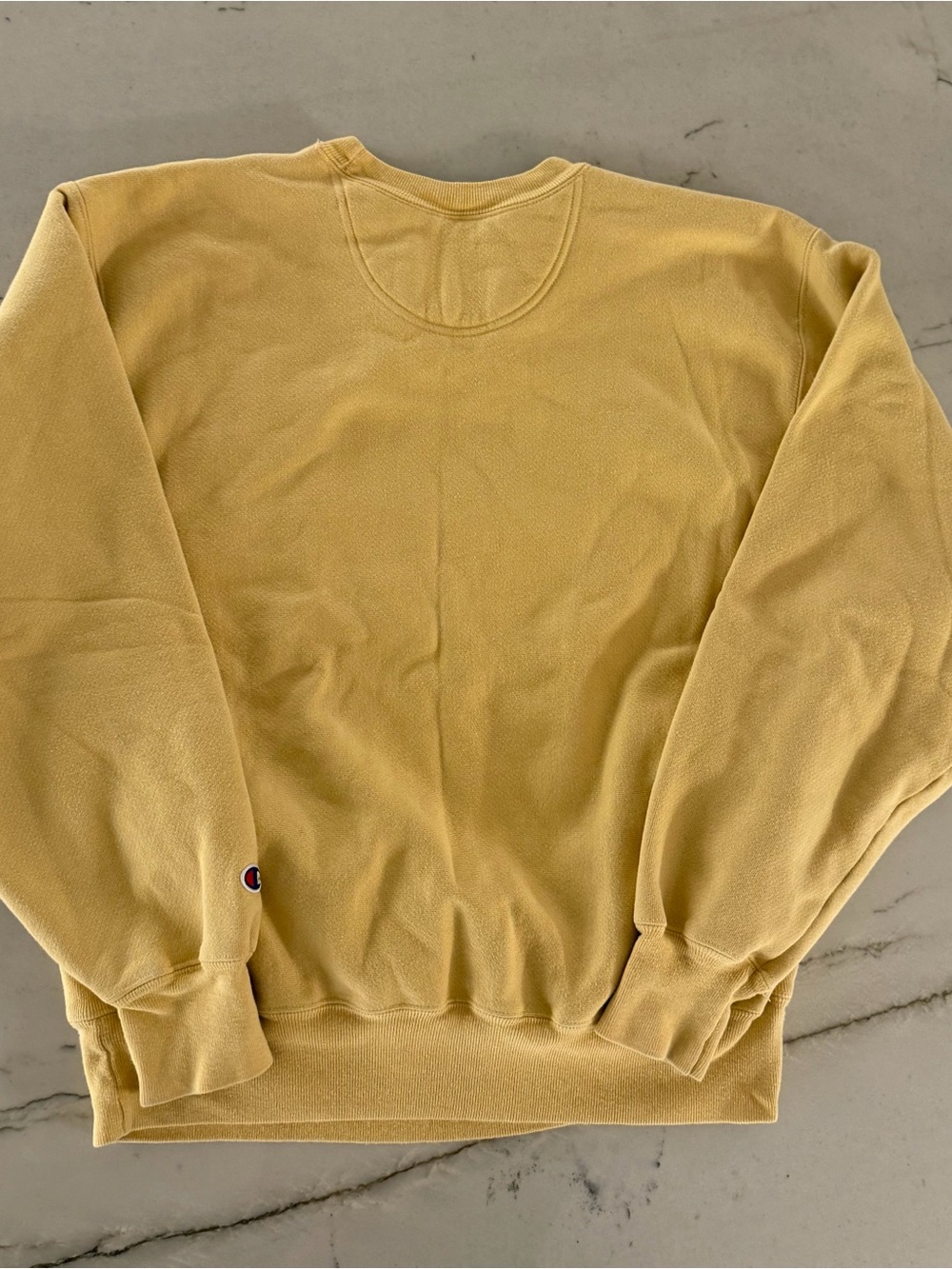 Champion Reverse Weave Crewneck Yellow Embroider Minnesota Medium - Picture 4 of 7